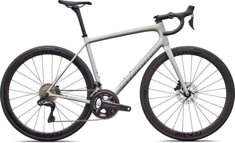 Specialized Aethos Expert Di2 Gloss Dolomite Metallic / Blue Pearl Over Shadow Silver 2026