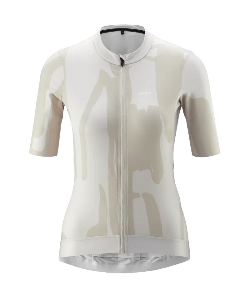 Gonso Print Radtrikot-1/2-FZ Damen