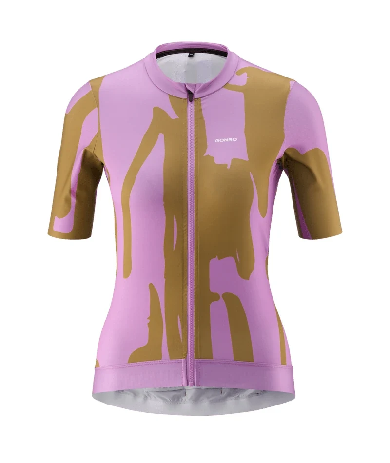Gonso Print Radtrikot-1/2-FZ Damen
