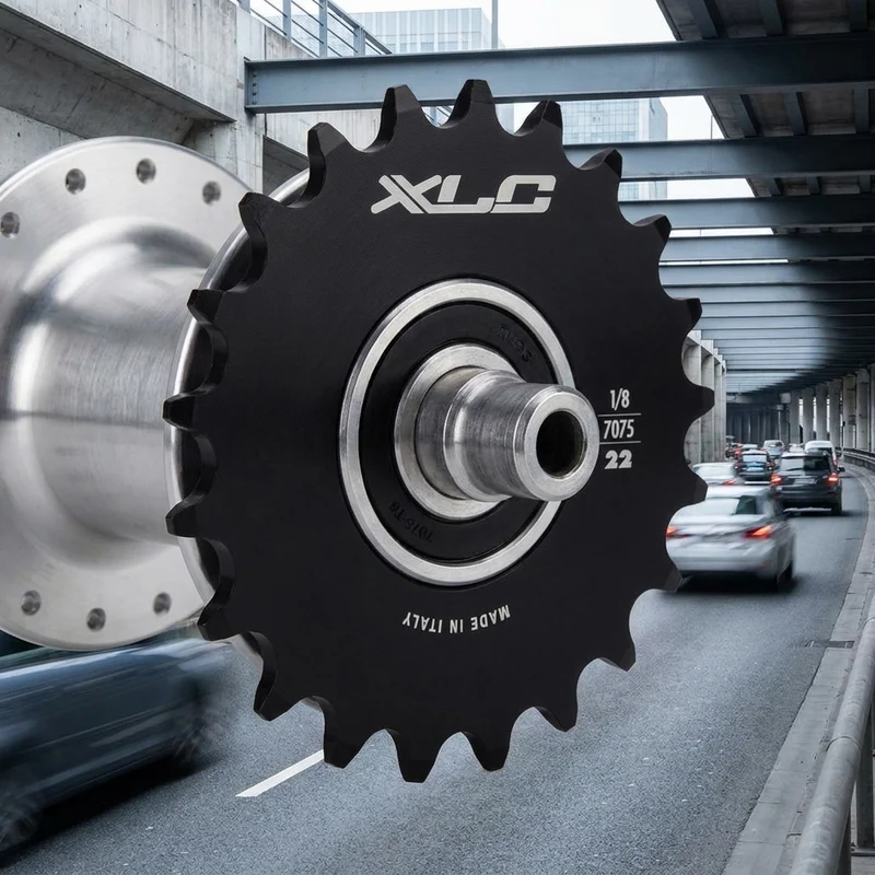 XLC Single Speed Ritzel 1/8",22 Zähne schwarz
