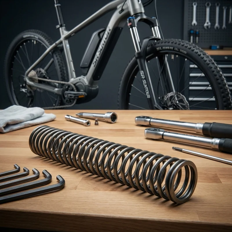 Spiralfeder SR-Suntour mittel für SF18/19 MOBIE45 80mm