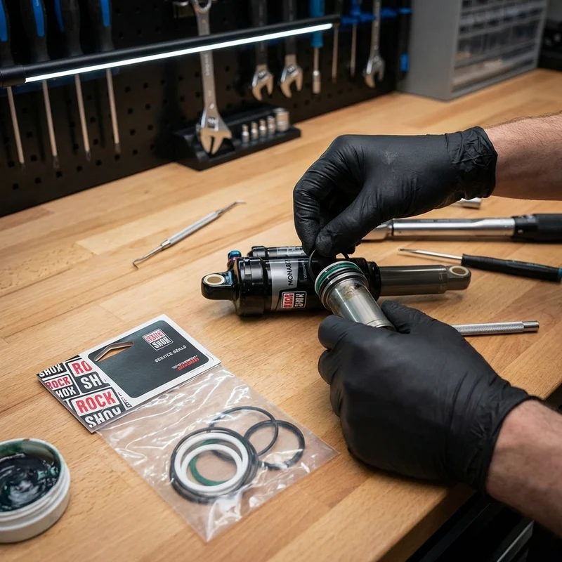 Rear Shock AirCan ServiceKit RockS.Basic Monarch DebonAir (2015), 00.4315.032.540