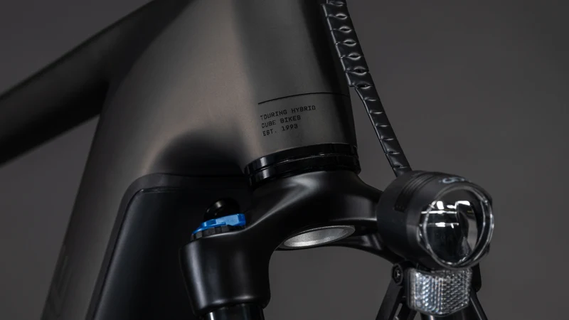 CUBE Touring Hybrid Comfort SLX 800 charcoal´n´chrome