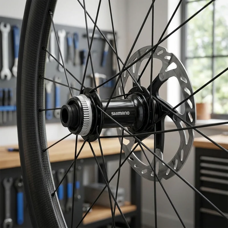 SHIMANO Vorderradnabe HB-TC500-12 Center Lock 28, Größe 12 - zuverlässige Performance