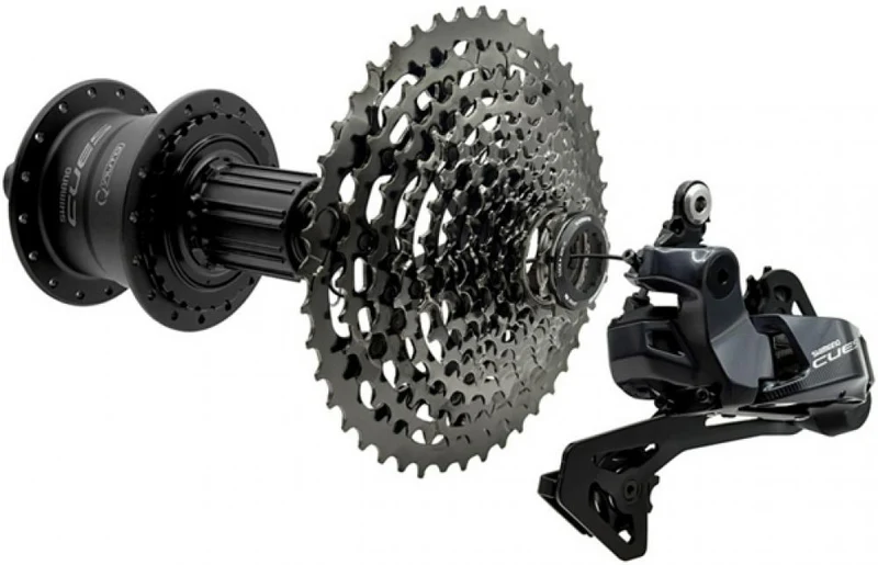 SHIMANO Hinterradnabe FH-U6060 Q-Auto dynamo - 6060, 12x142mm, 142mm
