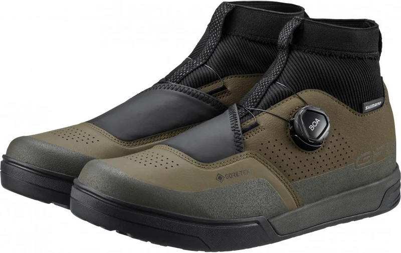 SHIMANO Fahrradschuhe GF800GTX Herren/Damen MTB FLATPEDAL Größe 48 Grün