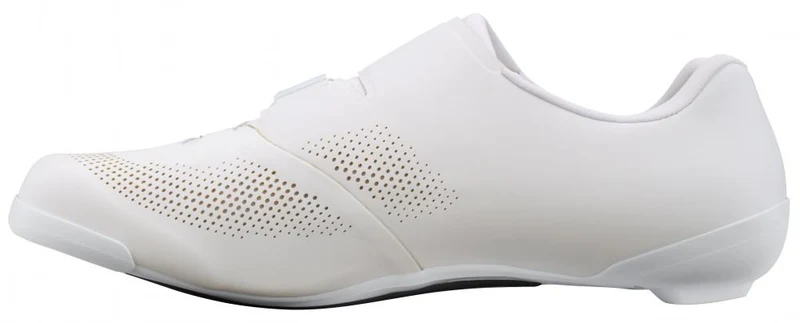 SHIMANO Fahrradschuhe RC703 Herren/Damen Road SPD-SL Fahrradschuhe Größe 50 breit Weiß