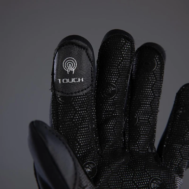 CHIBA Competition Plus - Radhandschuhe schwarz, Größe 11, winddicht & atmungsaktiv