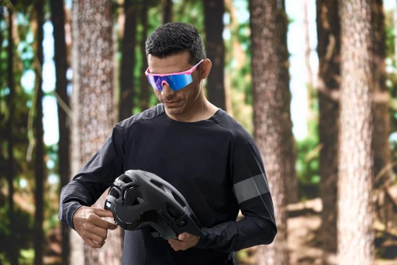 uvex Flowline Pink Matt - Mirror Blue Sonnenbrille, Einheitsgröße