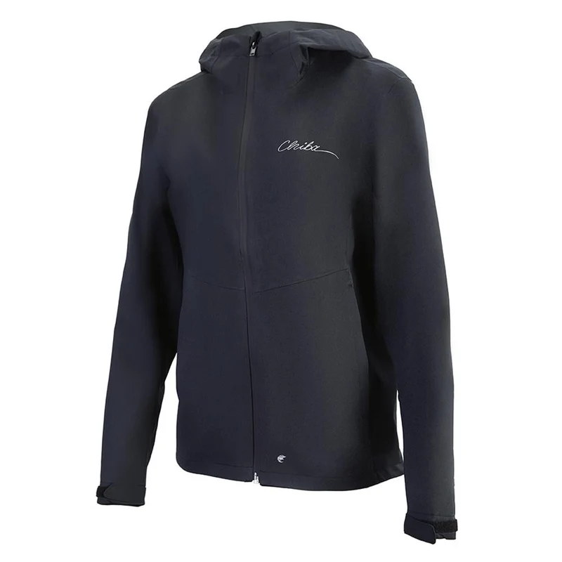 CHIBA Rainjacket Damen - wasserdicht, winddicht, atmungsaktiv, XXL, schwarz