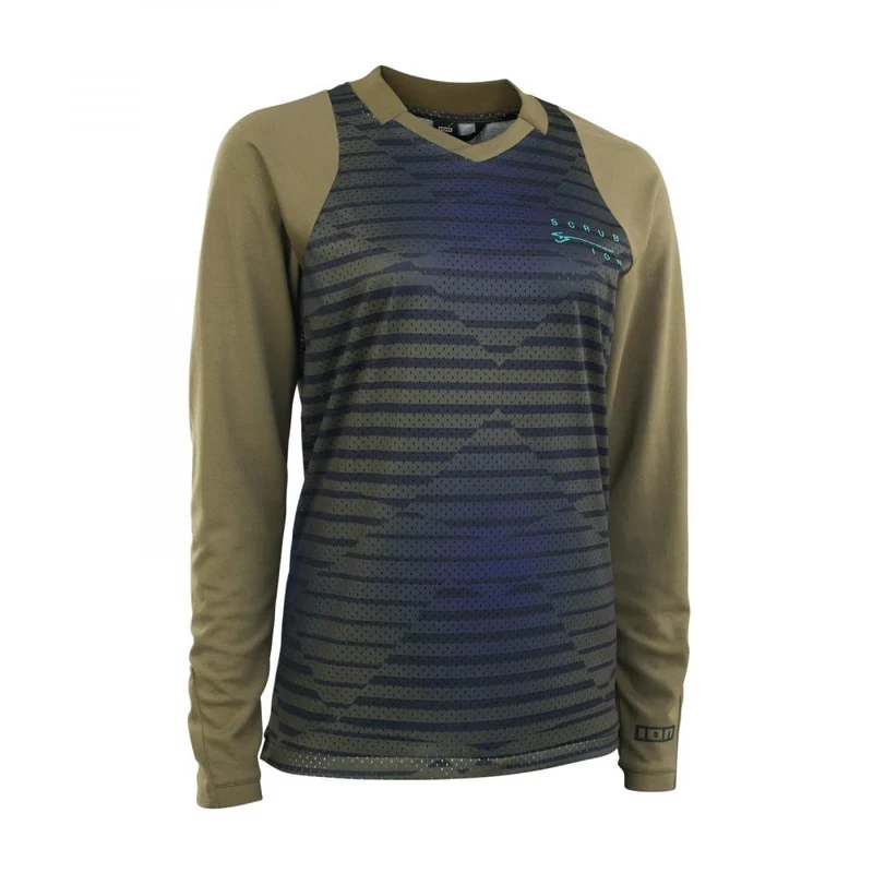 Jersey Bekleidung ION MTB Jersey Long Sleeve Scrub Women 42/XL 47233-5024 - MTB Jersey Langarm Scrub Damen