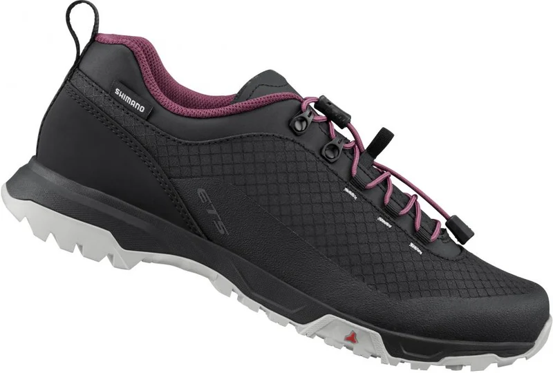 SHIMANO SHIMANO Fahrradschuhe ET501W Damen MTB FLATPEDAL Fahrradschuhe 38 Schwarz
