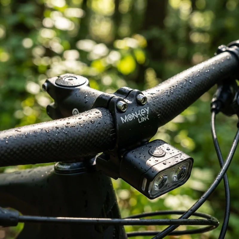 Monkey Link Vorbau AS-ML3 75 mm schwarz  Robuster Ahead-Vorbau für MTB & E-Bike, Magnet-Interface für Zubehör, 31,8 mm Klemmung, leichter Aluminiumkörper