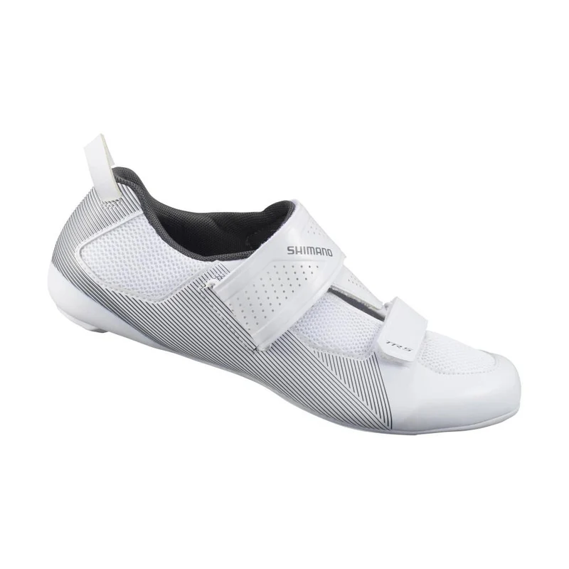 SHIMANO Fahrradschuhe TR501 Herren/Damen Road SPD-SL ? Größe 45, Weiß