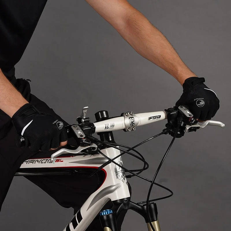 CHIBA Sport - Radhandschuhe schwarz XXL, atmungsaktiv mit leichter Polsterung