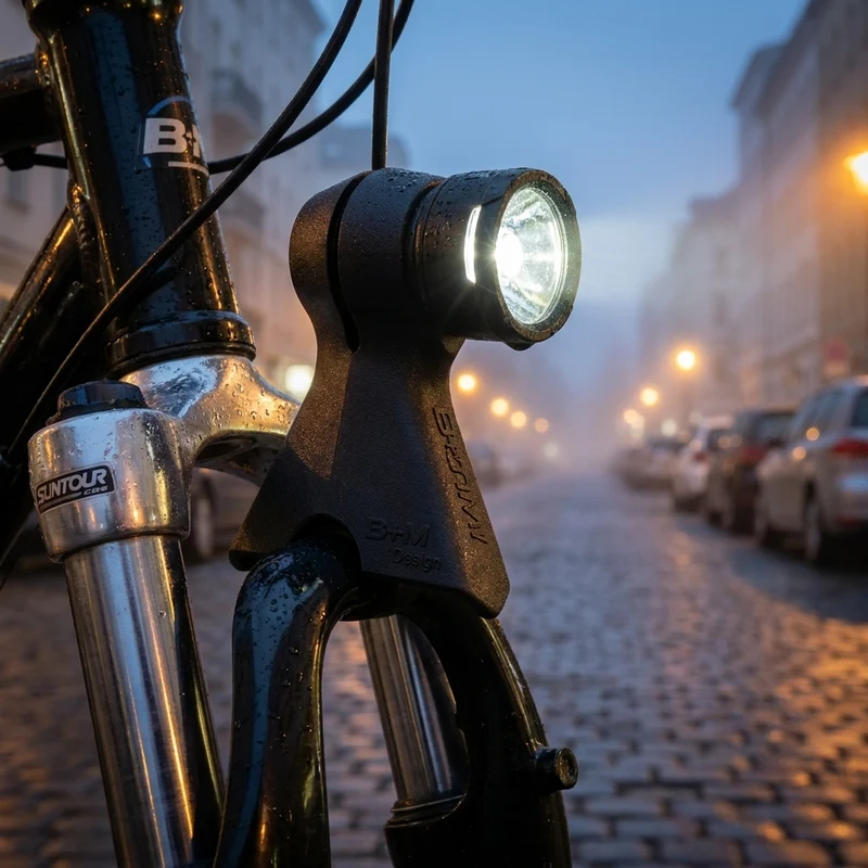 Busch + Müller Busch&Müller Bumm Lampenhalter schwarz für Suntour CR8N EX - Adapter