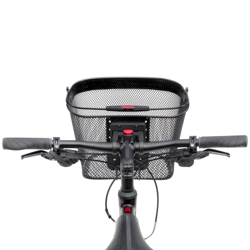 KLICKfix Fahrradkorb Uni Korb schwarz H 26 x L 25 x B 35cm