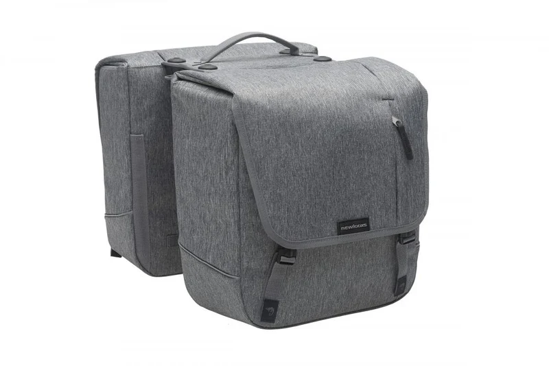 New Looxs Doppeltasche Nova Double Racktime grey 35x35x15 cm 32l