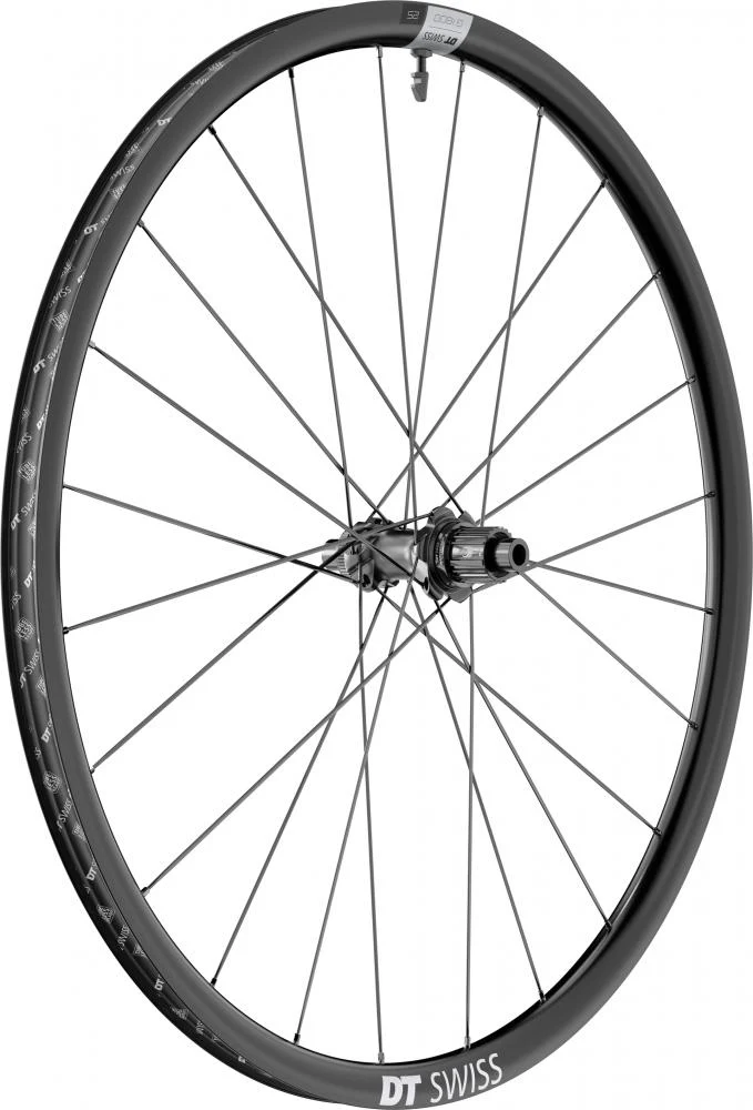 DT Swiss Laufrad G 1800 SPLINE 29" 622 x 25 mm schwarz - robustes Gravel- und Offroad-Vorderrad