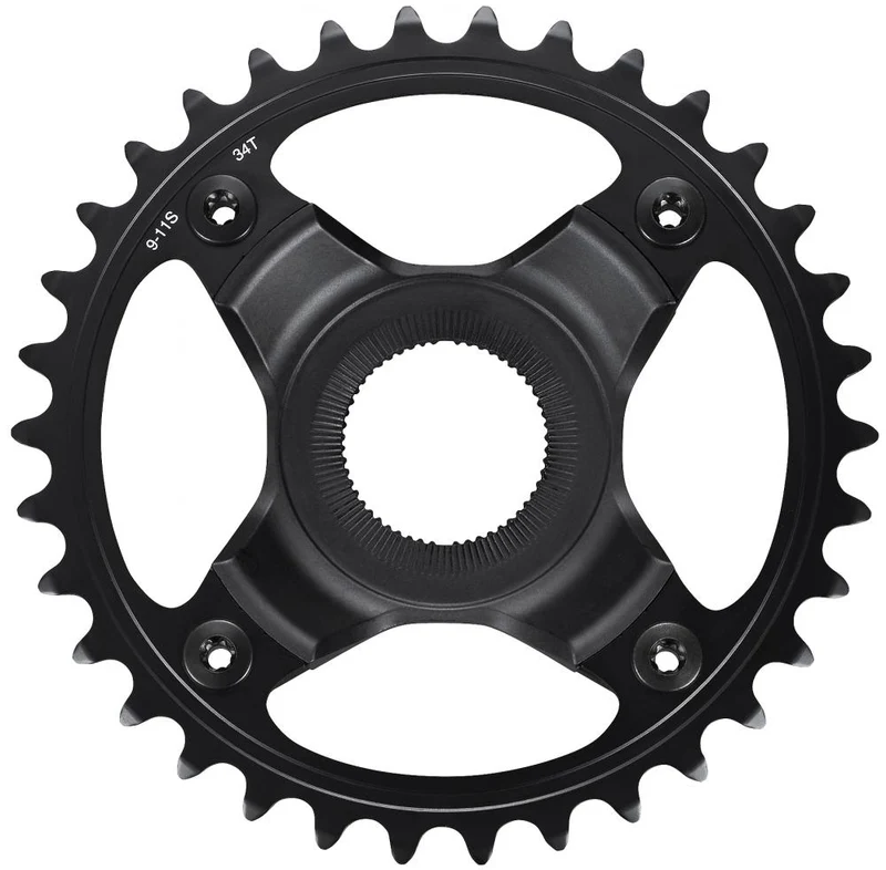 SHIMANO Kettenblatt SM-CRE70-B 34Z E-Bike Systems - effizienter Antrieb für E-MTB und Trekking