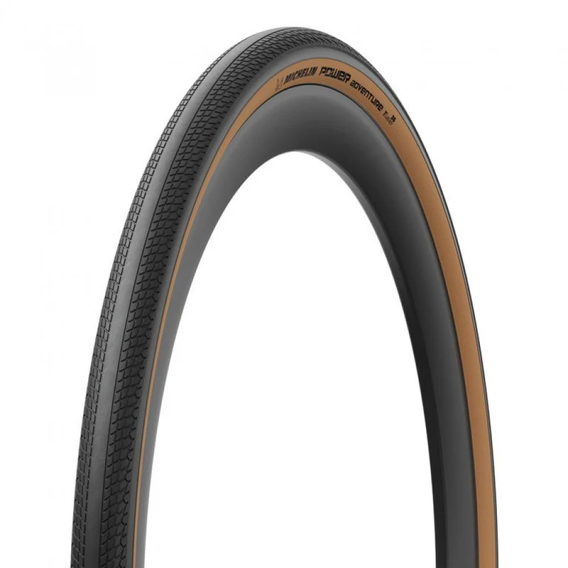 Michelin Reifen Power Adventure 28x1.65" 42-622 schwarz/braun TLR faltbar