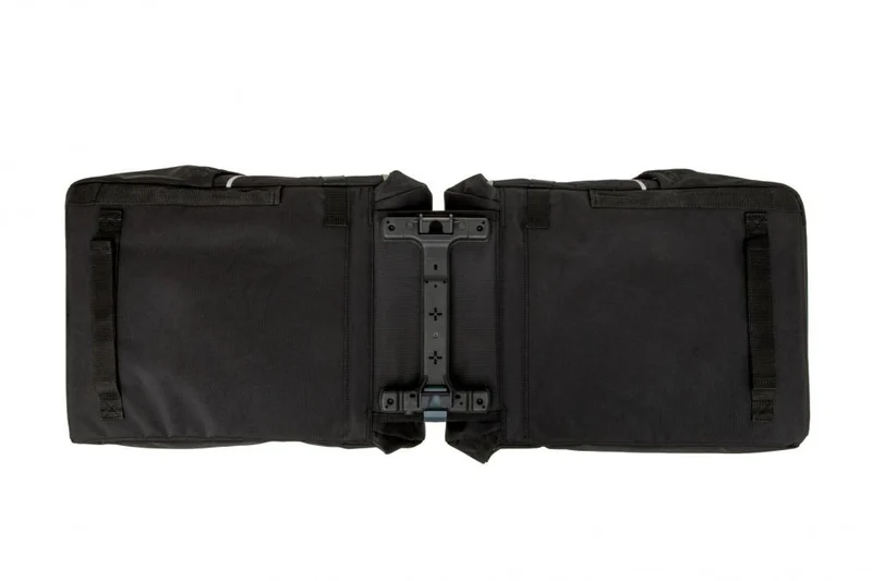 New Looxs Doppelpacktasche Vigo Double RT 2 2×18 l Black Green - geräumige Snapit 2.0 Gepäckträgertasche