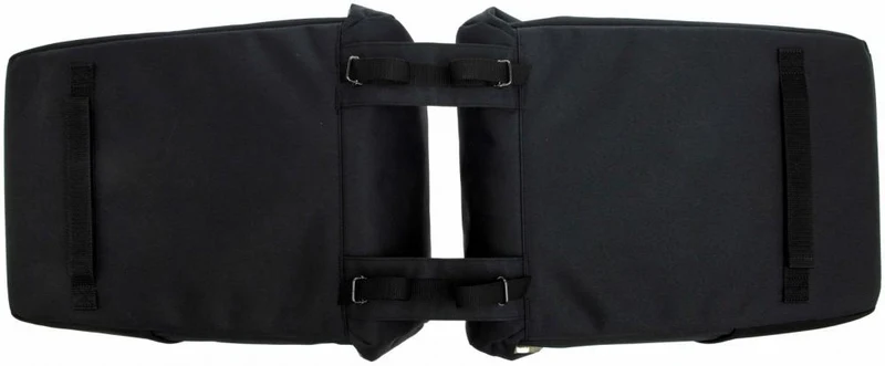 New Looxs Doppelpacktasche Sports Black 2x 18 l Black - robuste Allround-Fahrradtasche