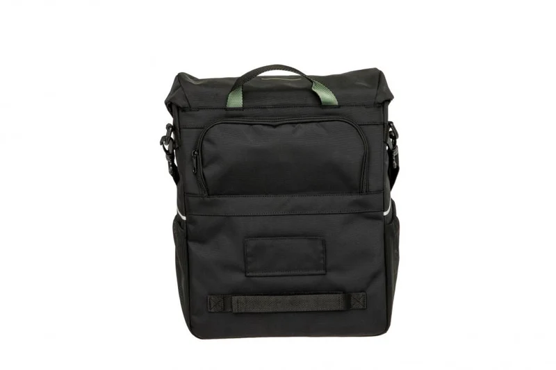 New Looxs Radtasche Vigo Single Black Green 18L Black - sportliche Einzeltasche für Alltag & Tour