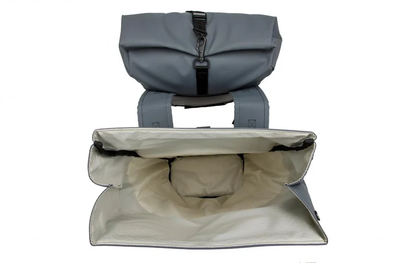 New Looxs Tasche Nyborg Double Double-Packtasche Grey/Black - viel Stauraum für Alltag und Tour