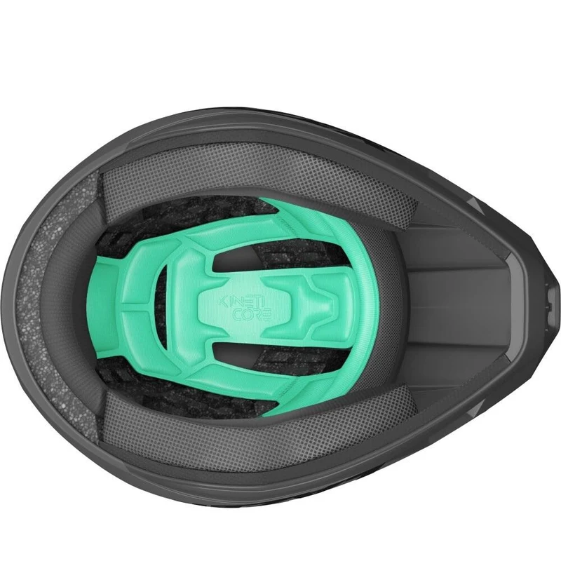 LAZER Helm Chase KinetiCore Matte Black L 58-60 cm - Fullface-Schutz für Downhill & Enduro