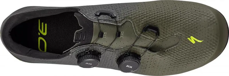 Specialized TORCH 3.0 RD Schuh 42 OAK GREEN/MOSS GREEN/LIMESTONE - effizienter Rennradschuh