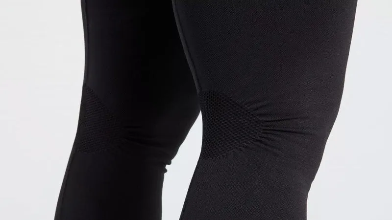 SEAMLESS LEG WARMER BLK XL/XXL - Nahtlose Beinwärmer Schwarz - Bekleidung