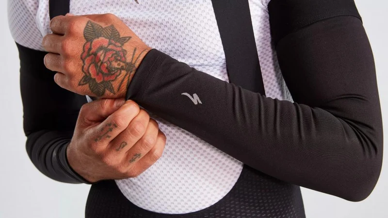 RACE RAIN ARM COVER BLK XXL - Wasserdichte Armüberzieher für Radsport - Bekleidung