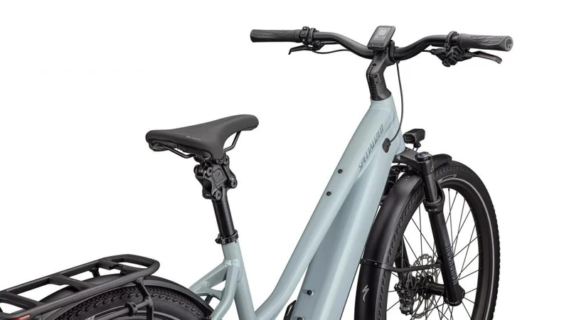 Specialized VADO 5.0 ST E-Bike Tiefeinsteiger - Sea/Camel/Gloss Metallic - Größe L - E-City Bike