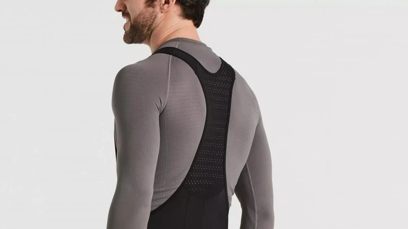 SEAMLESS BASELAYER LS MEN GRY S/M - Nahtlose Funktionsunterwäsche Herren Langarm Grau - Bekleidung