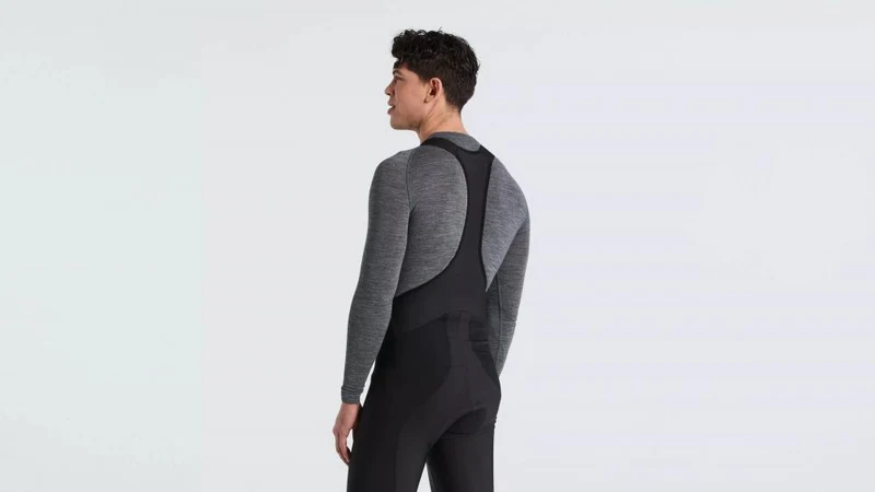 SEAMLESS MERINO BASELAYER LS MEN GRY S/M - Bekleidung