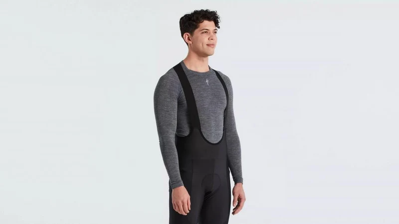 SEAMLESS MERINO BASELAYER LS MEN GRY S/M - Bekleidung