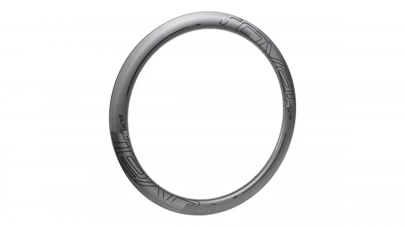 REAR RIM MY17 CLX 50 - 700C REAR CARBON 21H RIM BRAKE 20.7MM INTERNAL - SATIN CARBON W/ GLOSS BLACK DCL - Felge