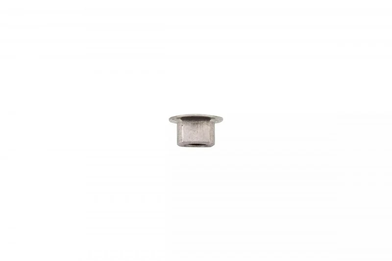 BLT Custom Downtube Protector Mounting Nut M4x0.7 - Steel Silver Finish - Befestigungsmutter