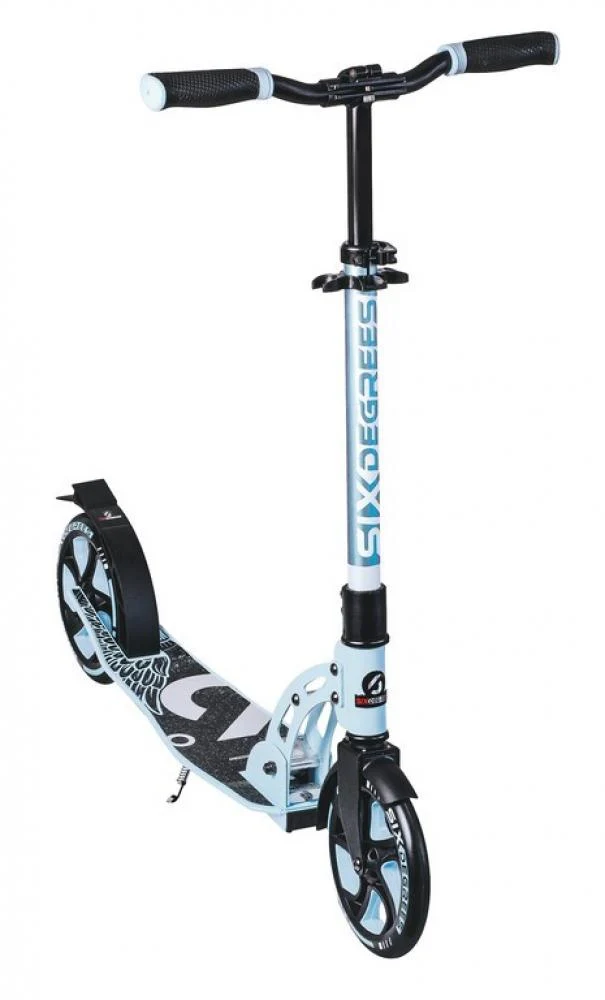 Scooter Six Degrees Aluminium SG pastell-blau, 205mm