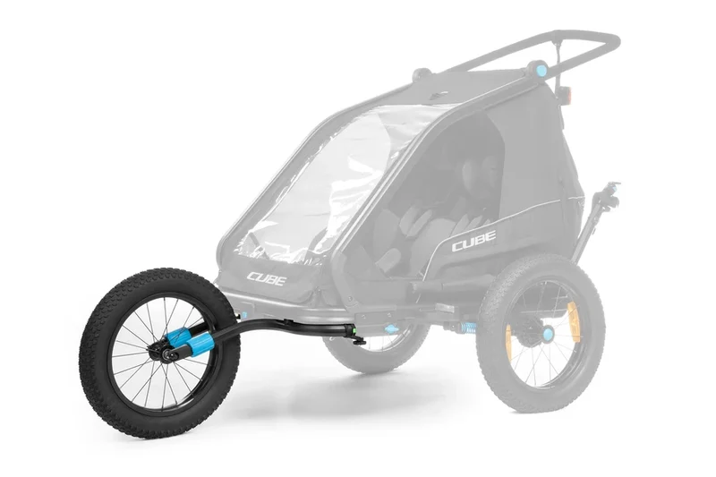 Cube Fat Wheel Jog. Kinder Fahrradanhänger Double