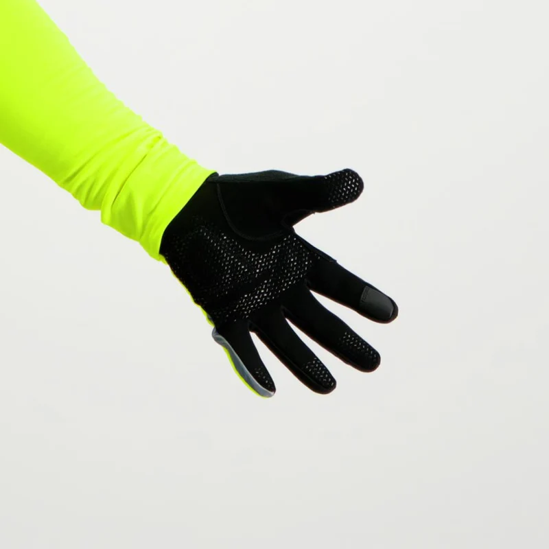 BBB Cycling BBB winterhandschuhe ControlZone XL neon - leichter Softshell-Handschuh für milde Wintertouren