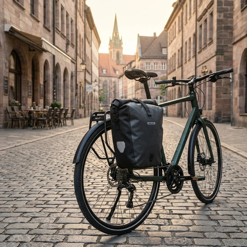 XLC Gepäckträger RP-R03 schwarz/matt, Alu, 28"