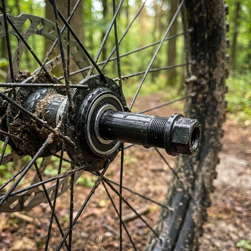 SHIMANO Hohlachse FH-M7010-B SLX - 12 mm MTB Hinterrad-Achse, ca. 125 g