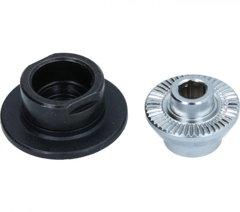 SHIMANO Achsmutterneinheit HB-5800 - Ersatzteil für Vorderradnabe, ca. 28 g