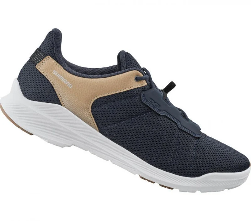SHIMANO Fahrradschuhe EX300 Herren/Damen Touring SPD Größe 45, Blau