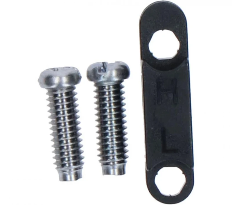 SHIMANO Einstellschrauben für RD-M770 M4 x 14,5 mm inkl. Gegenplatte - 14,, 5 mm