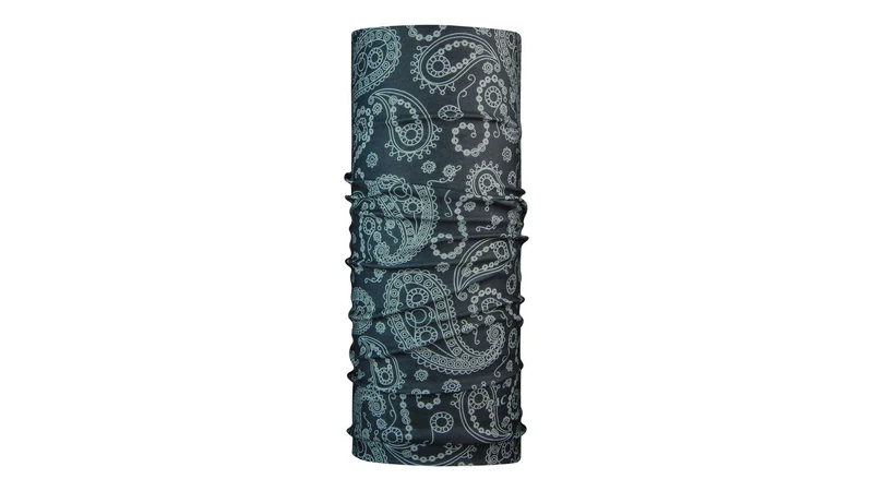 P.A.C. Tuch Paisley Black