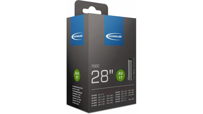 Schwalbe Schlauch AV 17, 28 Zoll