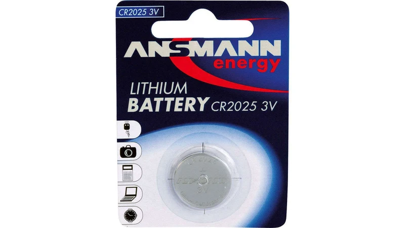 Ansmann Knopfzelle CR 2025 3V